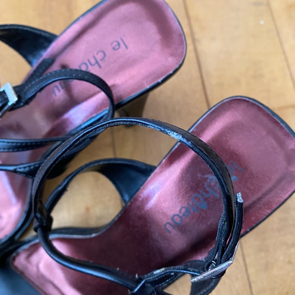 Le Chateau Square Toe Heels - Vintage - Picture 3 of 5